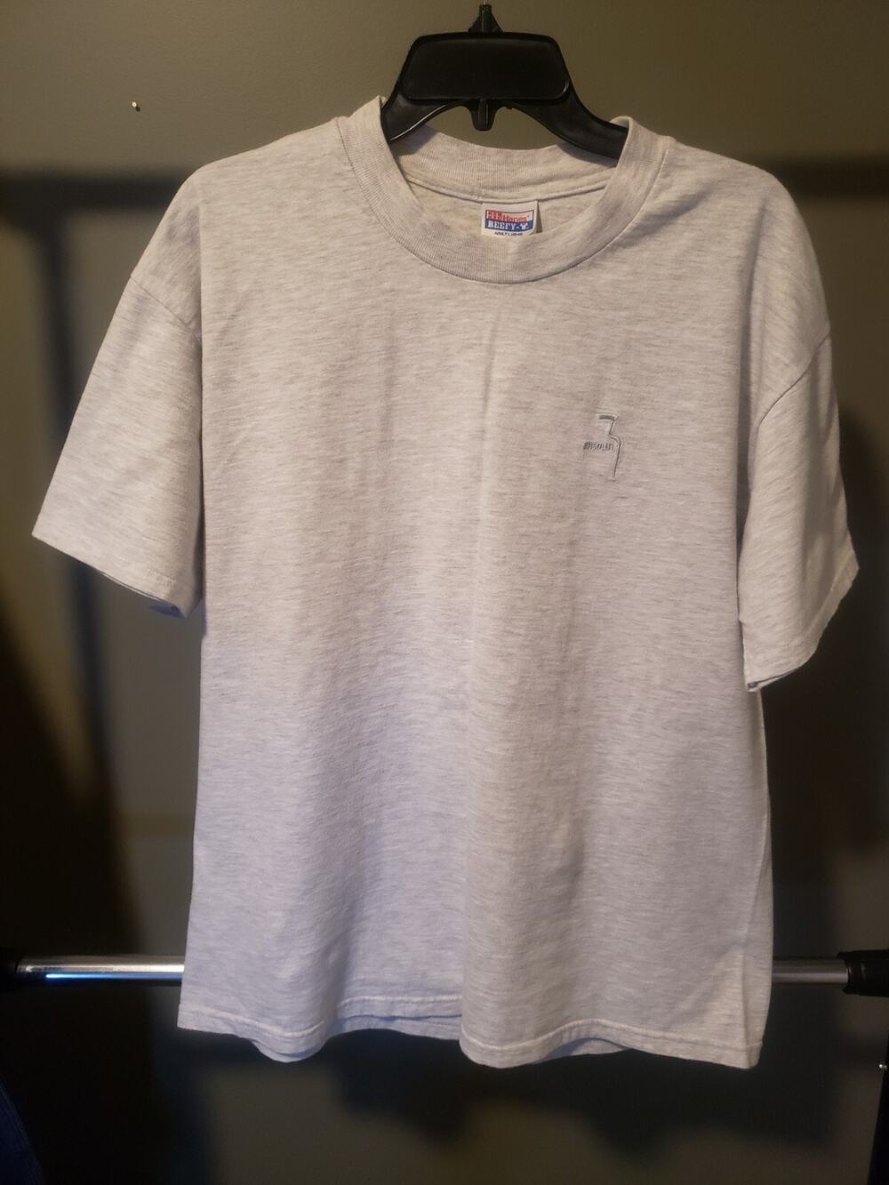 Vintage Absolut Vodka Tshirt Large Gray Employee Vendor Promo Work Streetwear
